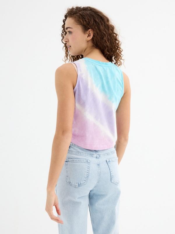 In Side Camiseta Tie Dye Sin Mangas