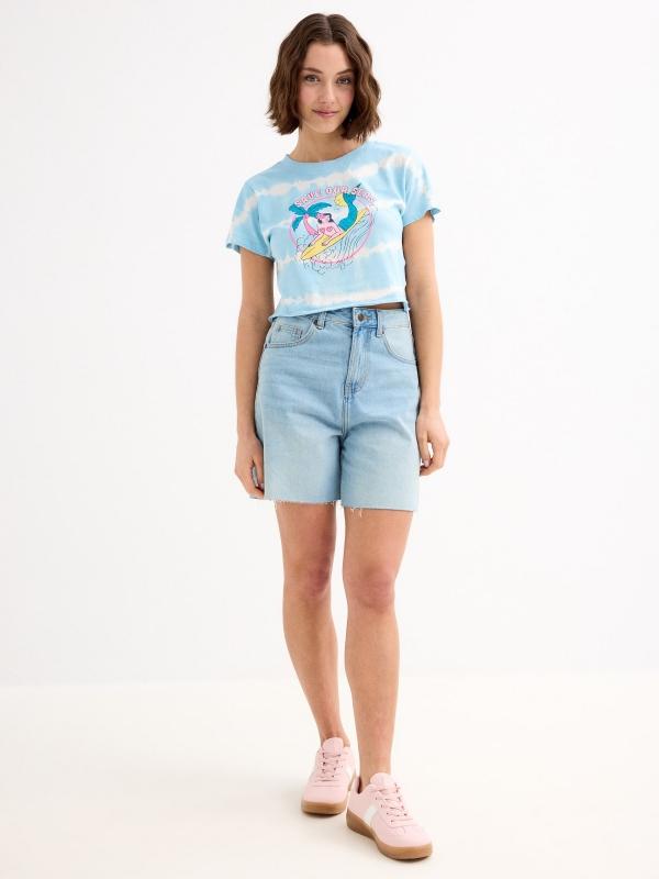 In Side Camiseta Tie Dye Sirena Surfera