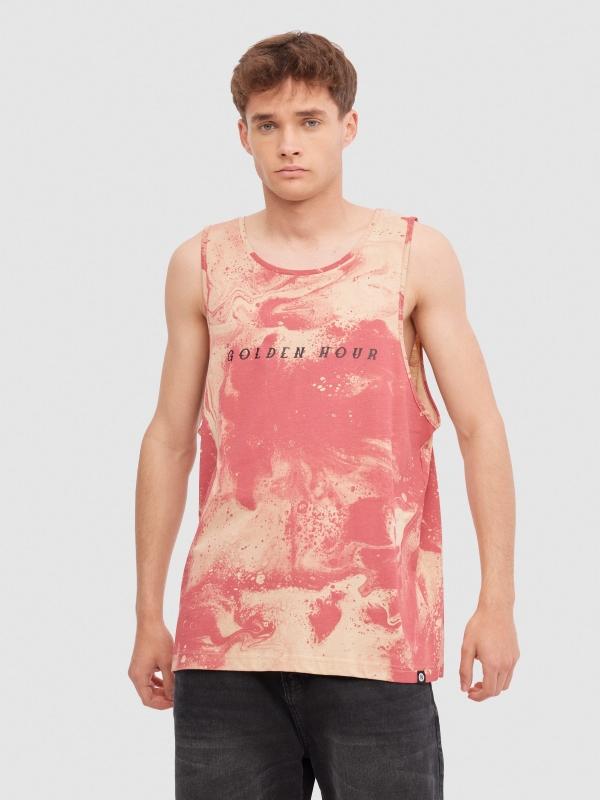 In side Camiseta tirantes marmolada