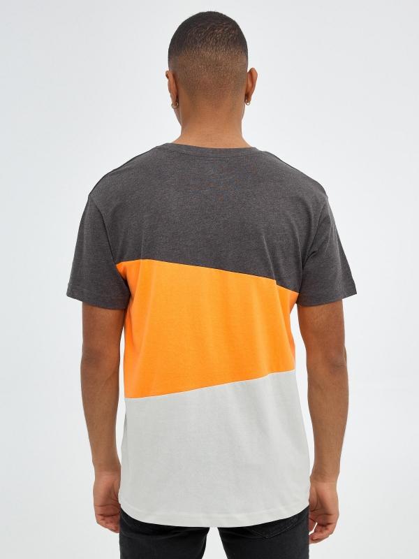 In Side Camiseta Tricolor Block