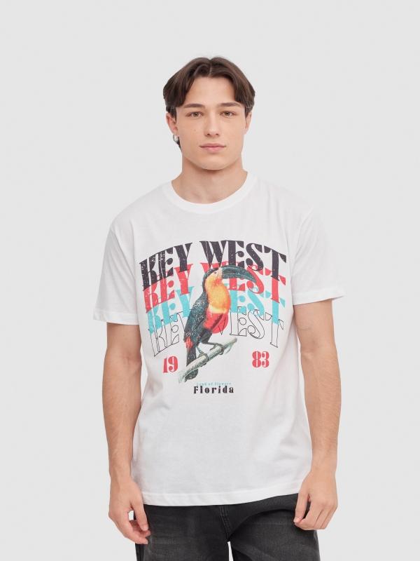 In side Camiseta tucán tropical