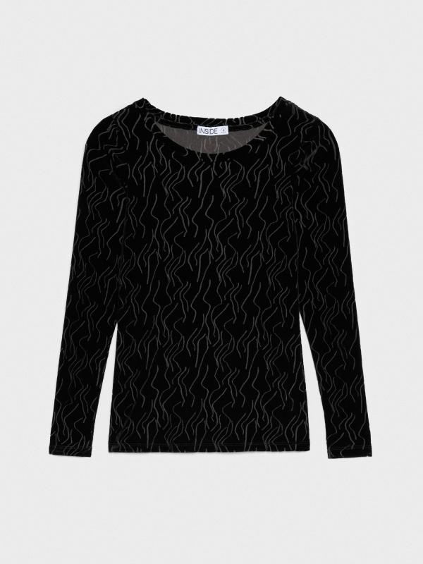 In Side Camiseta Tul Flocado