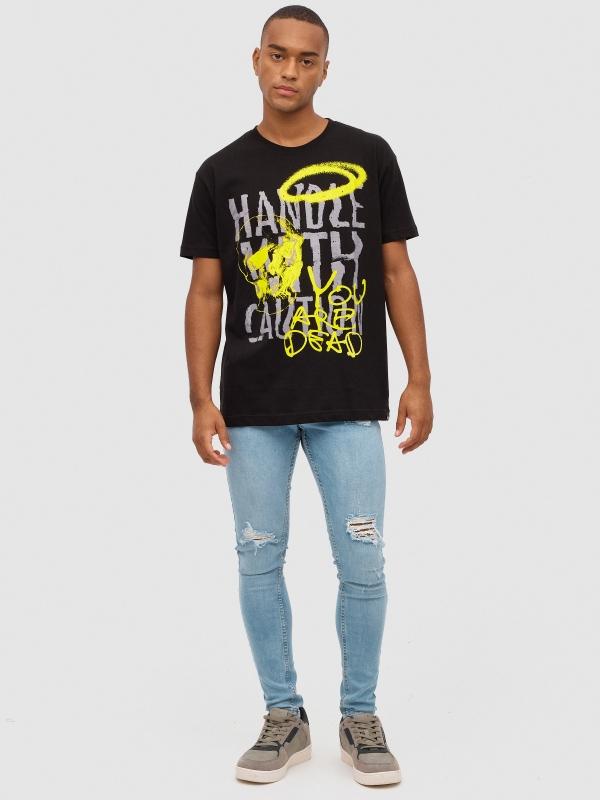 In Side Camiseta Urban Calavera