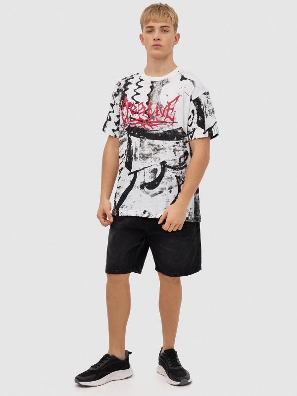 In Side Camiseta Urban Contraste