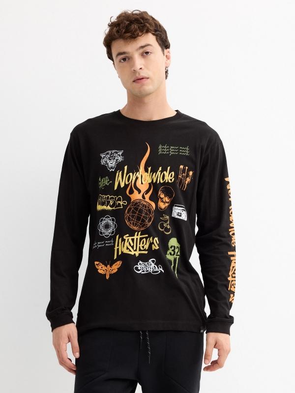 In side Camiseta Worldwide