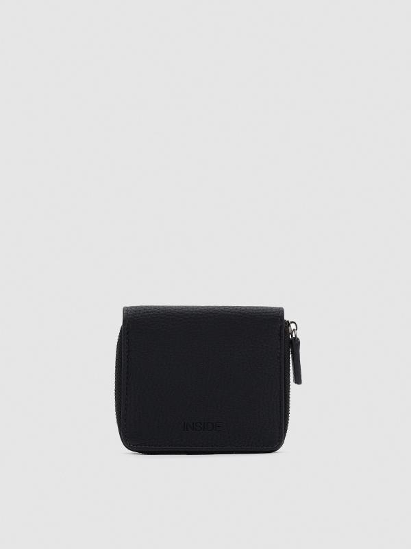 In side Cartera con cremallera efecto piel