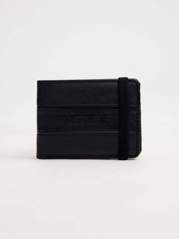 In side Cartera con elástico negra