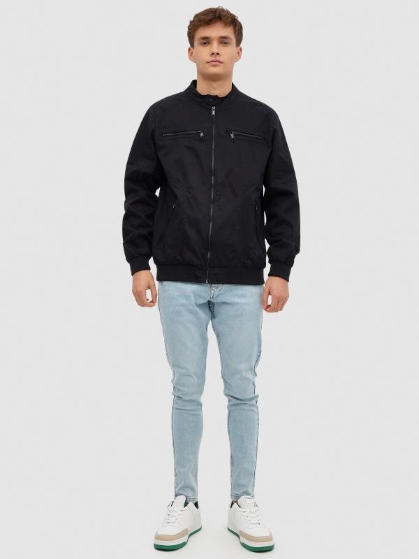 In Side Cazadora Biker