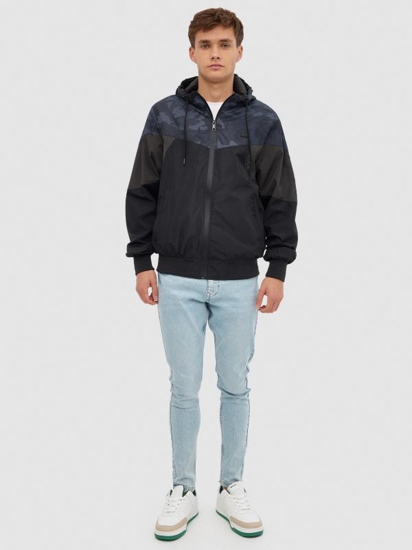 In Side Cazadora Camuflaje