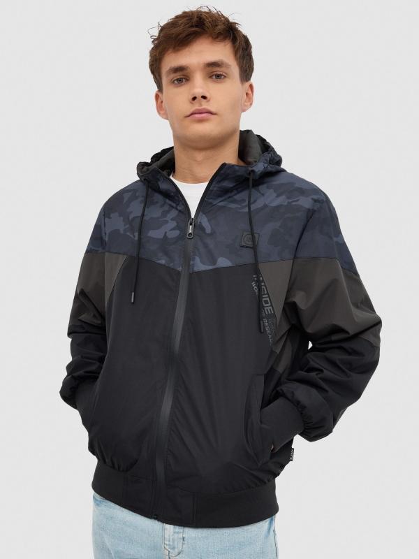 In Side Cazadora Camuflaje