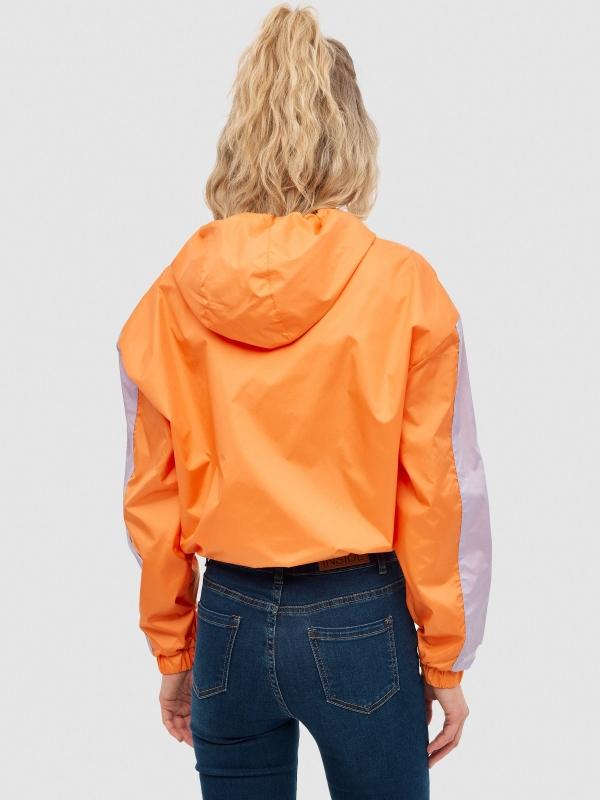 In Side Cazadora Color Block