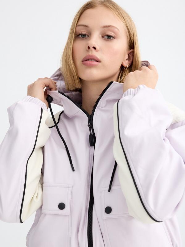 In Side Cazadora De Polipiel