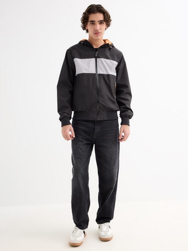 In Side Cazadora Ligera B/N