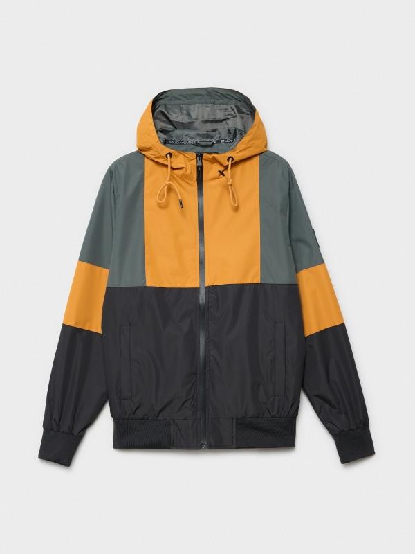 In Side Cazadora Ligera Con Capucha