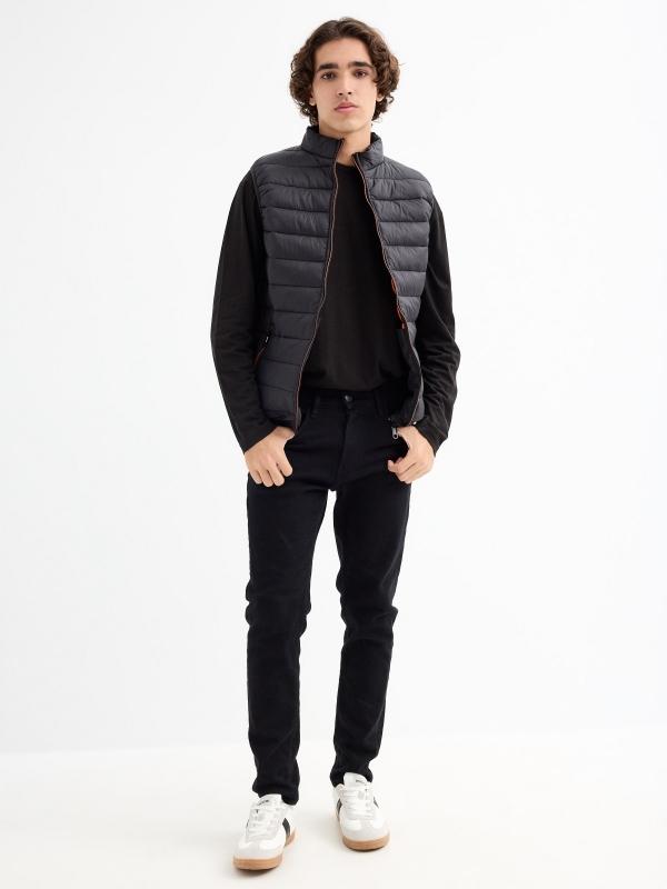 In Side Chaleco Acolchado Con Gráfico