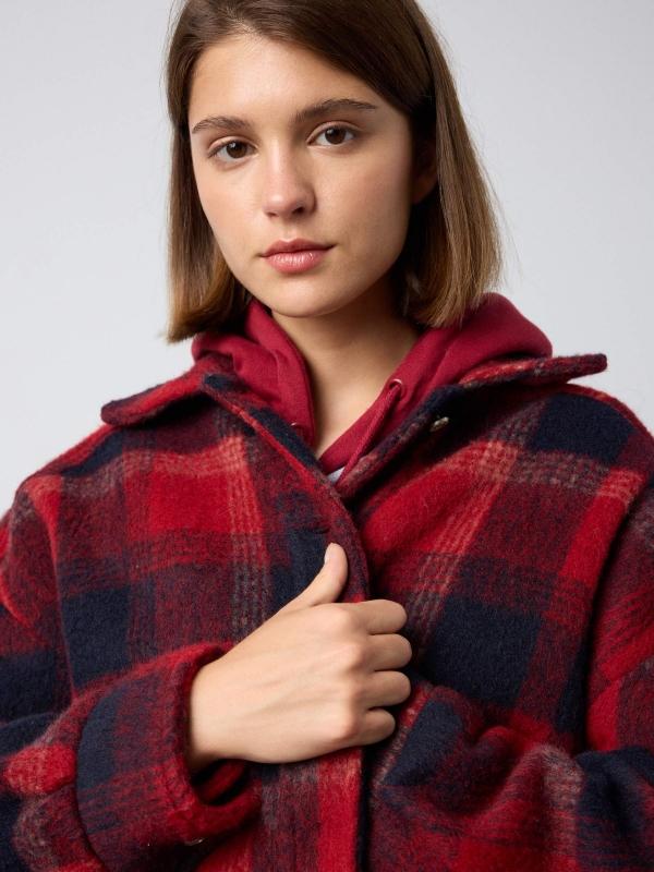 In Side Chaqueta Estampado Cuadros