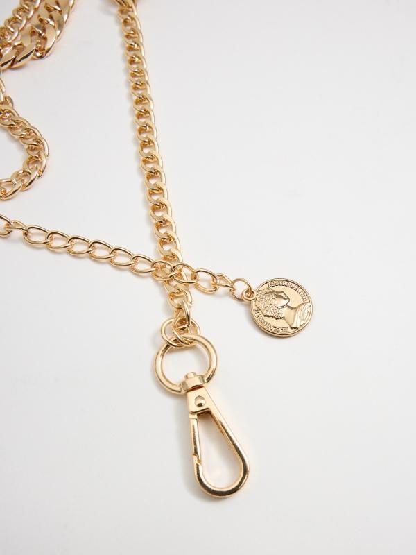 In Side Cinturón Cadena Dorada