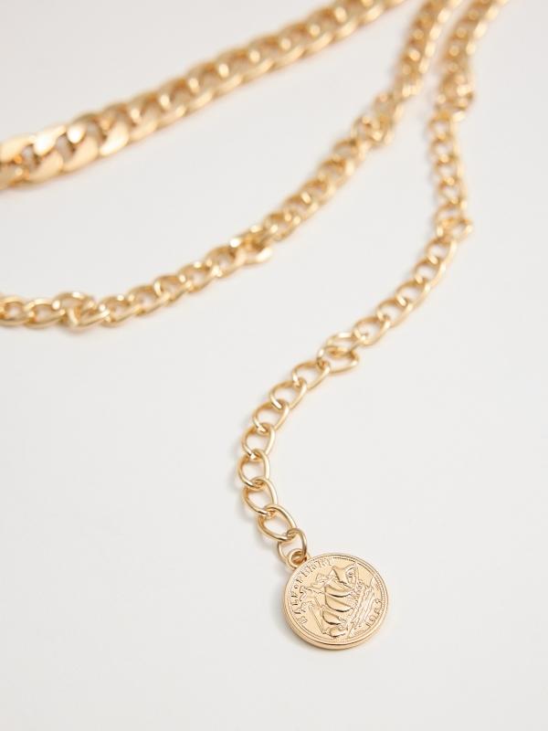 In Side Cinturón Cadena Dorada