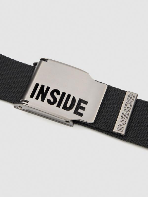 In Side Cinturón Lona De Color