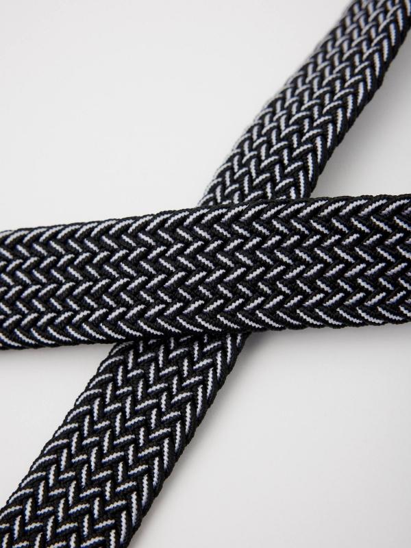 In Side Cinturon Trenzado Elástico