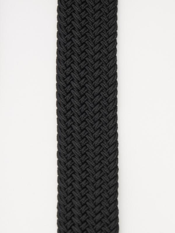 In side Cinturón trenzado elástico