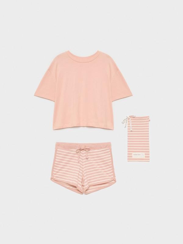 In Side Conjunto Pijama De Rayas