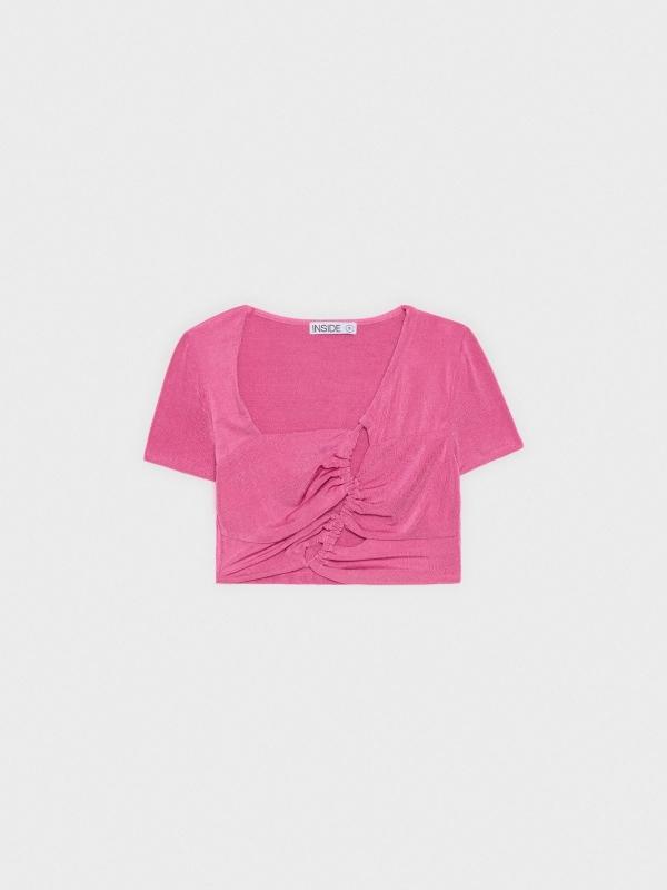 In Side Crop Top Cut Out Frontal