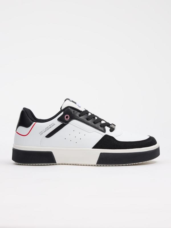 In side Deportiva casual B/N