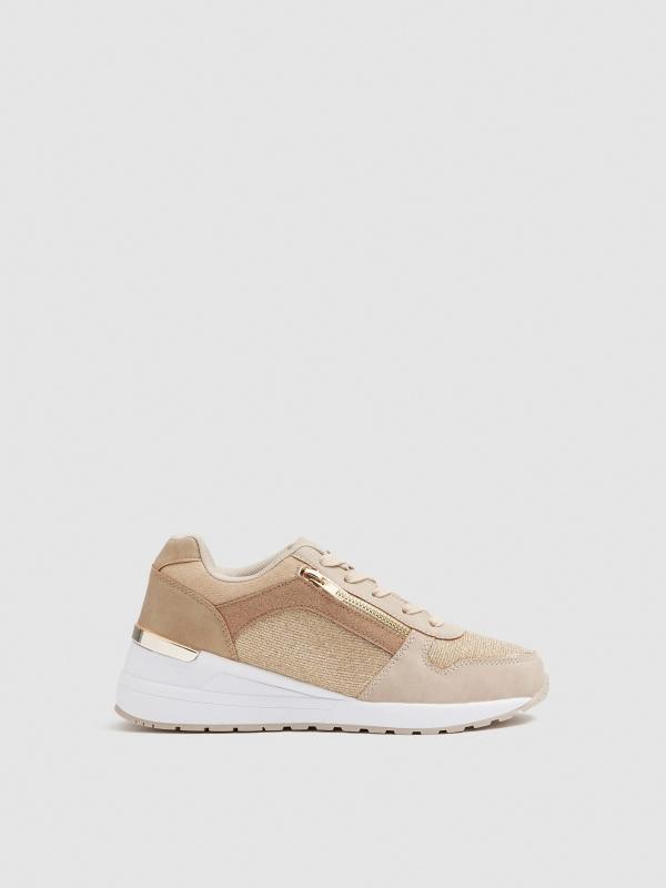 In side Deportiva casual cuña