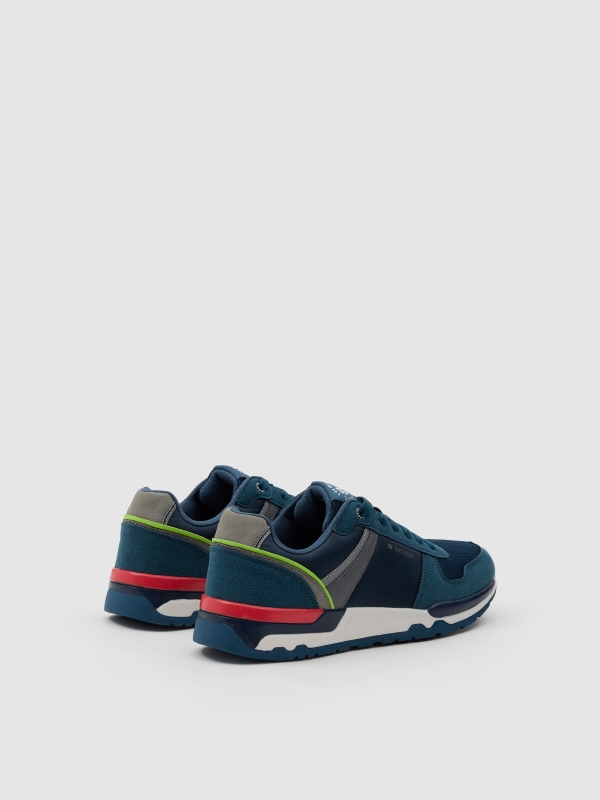 In Side Deportiva Nailon Combinada