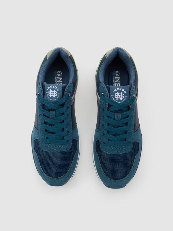 In Side Deportiva Nailon Combinada