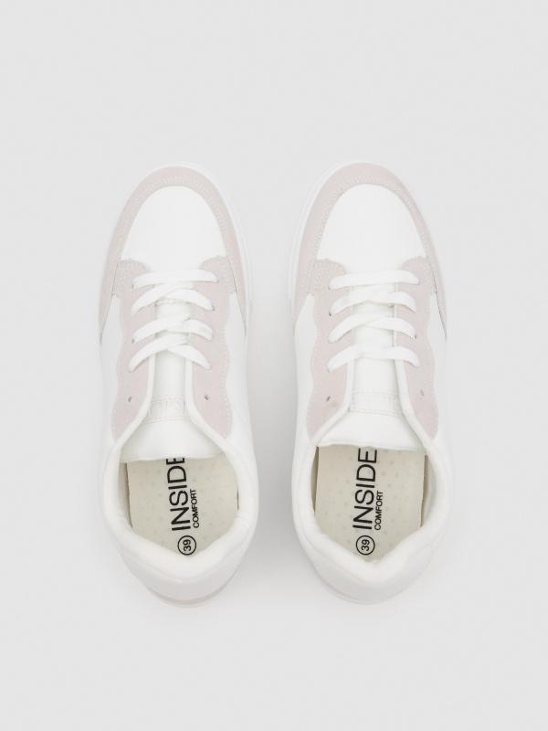 In Side Deportiva Tejido Combinado