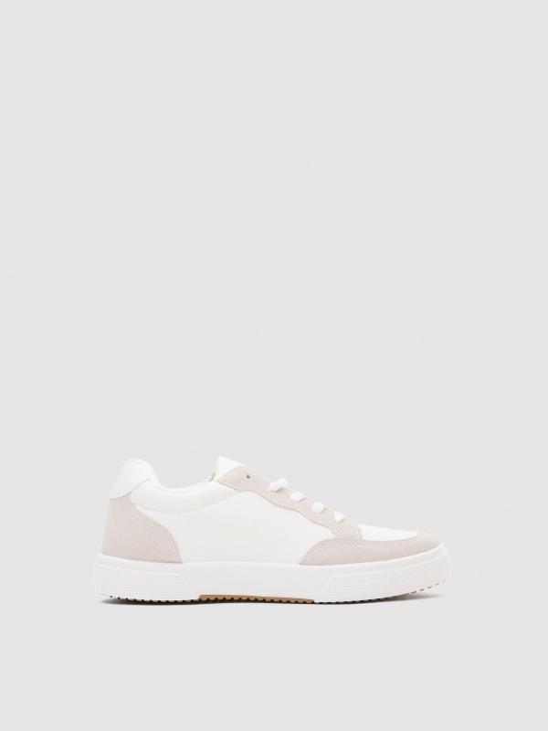 In side Deportiva tejido combinado