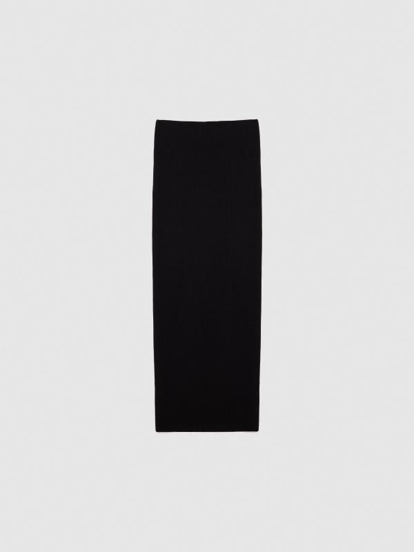 In Side Falda Midi Canalé