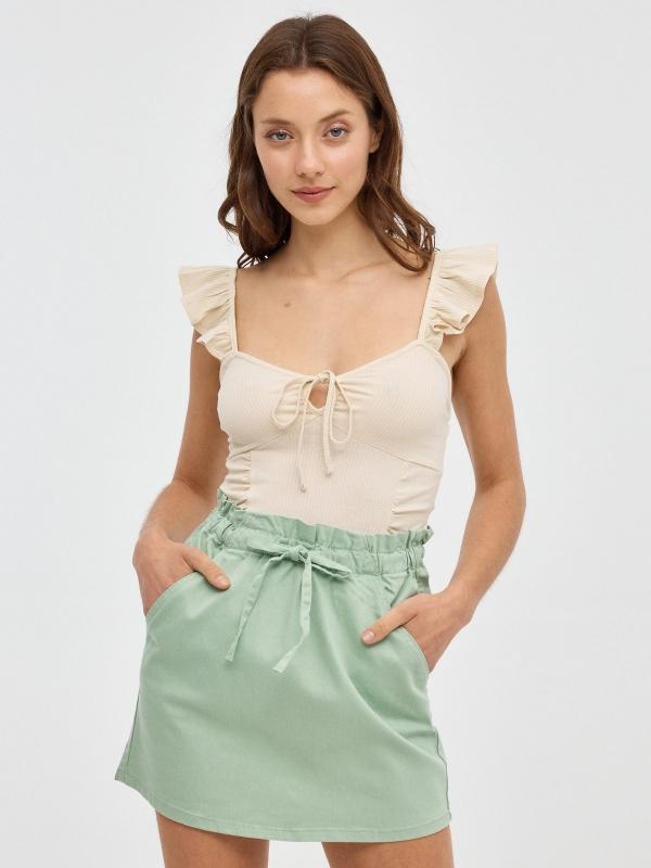 In Side Falda Mini Paper Bag