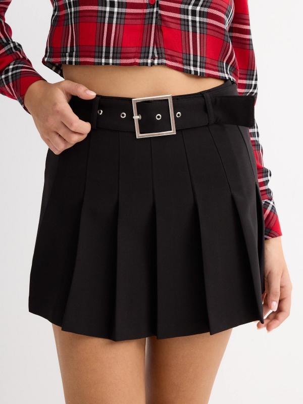 In Side Falda Mini Tablillas