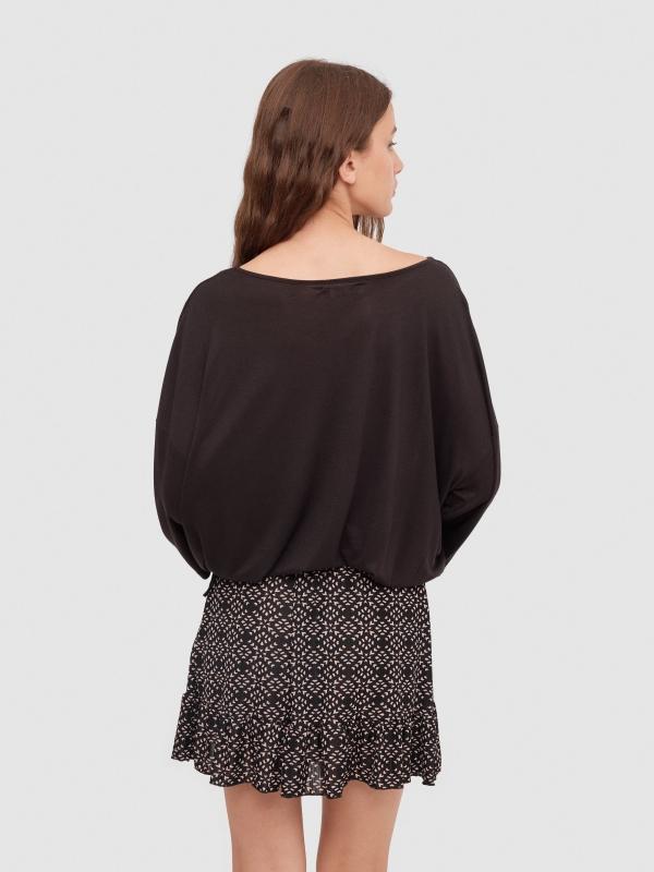 In Side Falda Mini Volantes