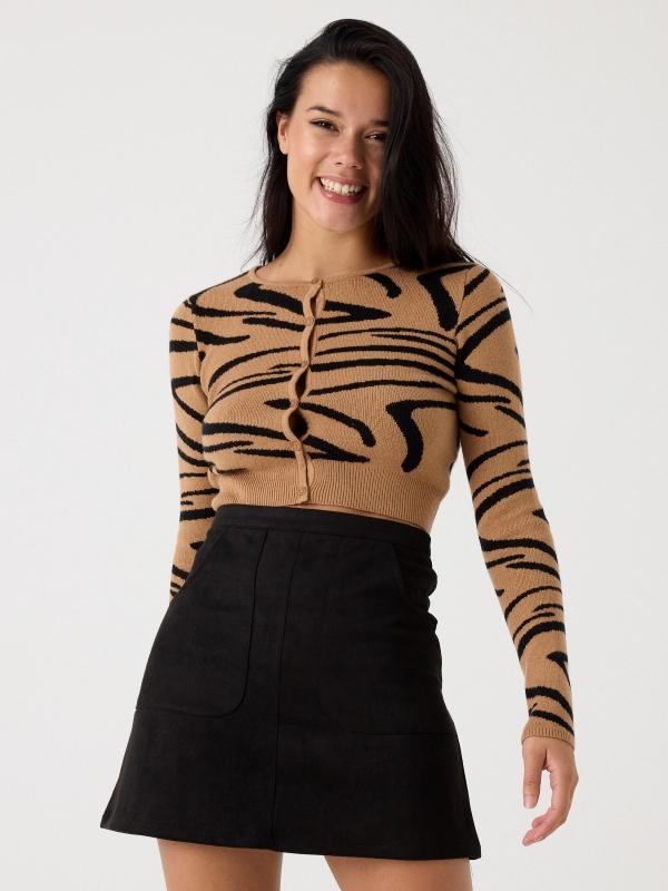 In side Falda negra antelina