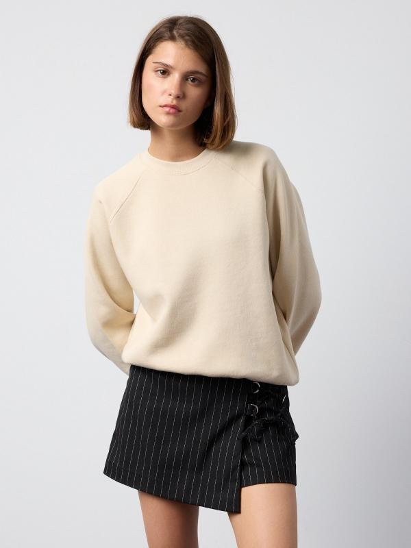 In side Falda pantalón con lazos