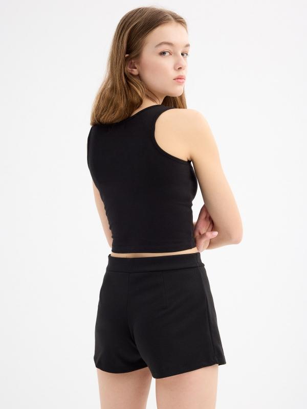 In side Falda pantalón hebilla metálica