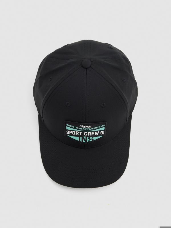 In Side Gorra Baseball Sport Crew Negra