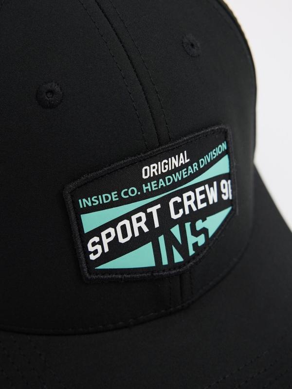 In Side Gorra Baseball Sport Crew Negra