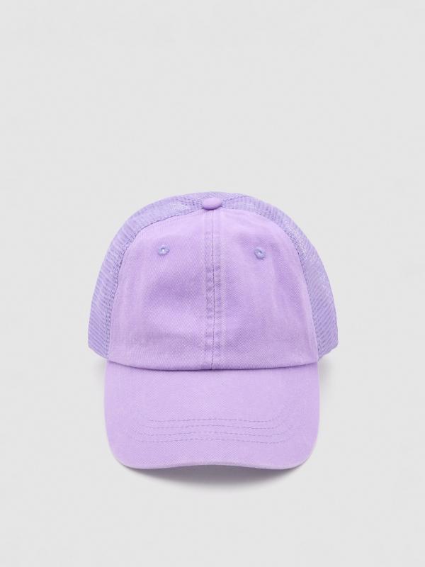 In side Gorra trucker lila