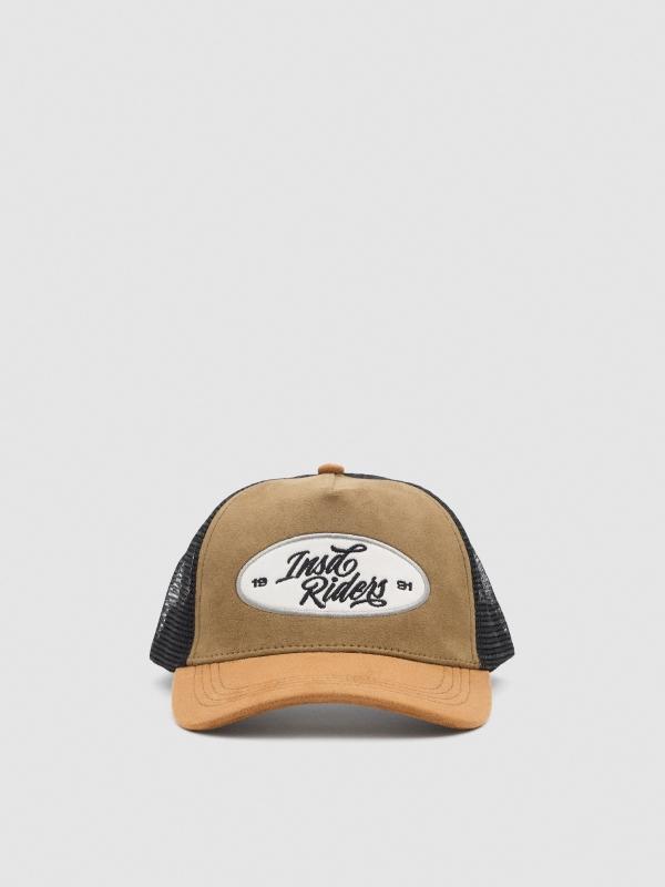 In side Gorra trucker marrón