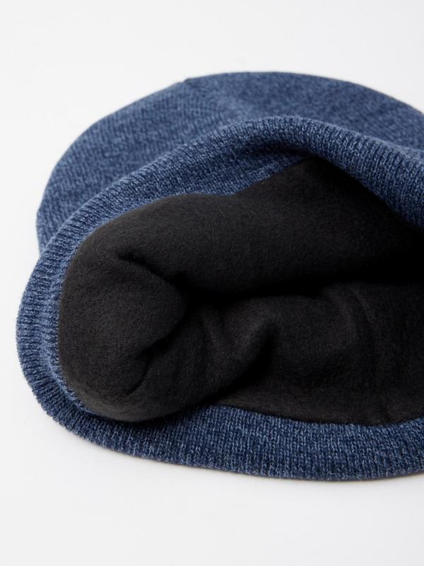 In Side Gorro Azul Forro Polar