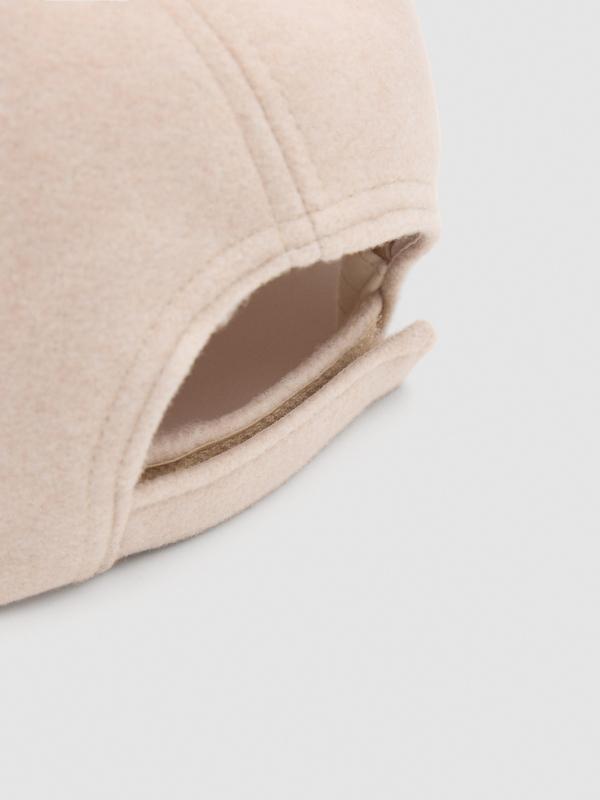 In Side Gorro Fieltro Nude