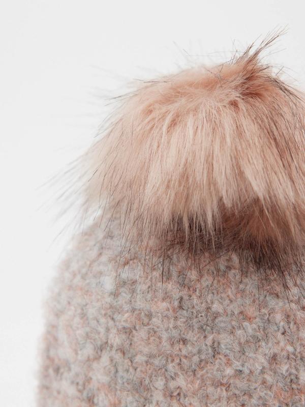 In Side Gorro Multicolor Con Pompón