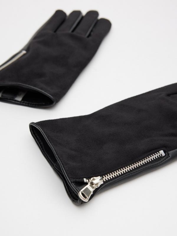 In Side Guantes De Polipiel