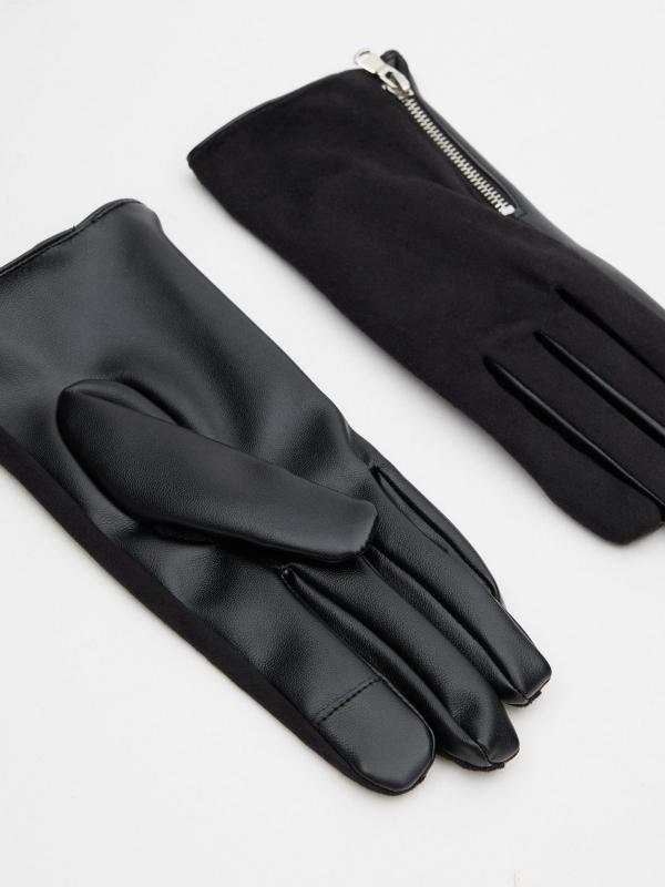 In Side Guantes De Polipiel