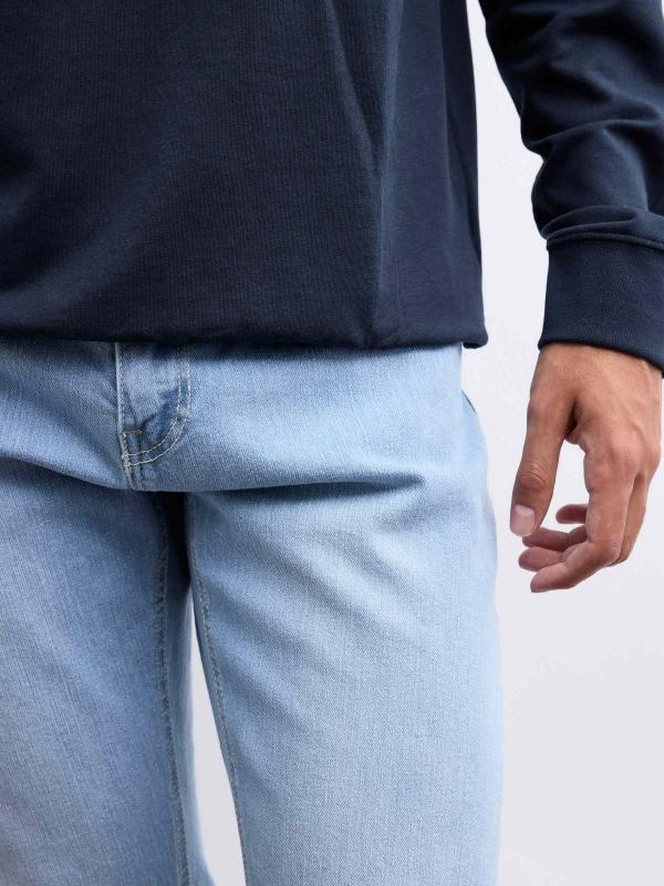 In Side Jeans Básicos Azul Claro